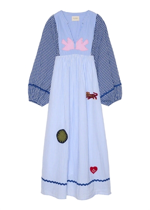 Gaia kjole Ocean Breeze Sissel Edelbo 